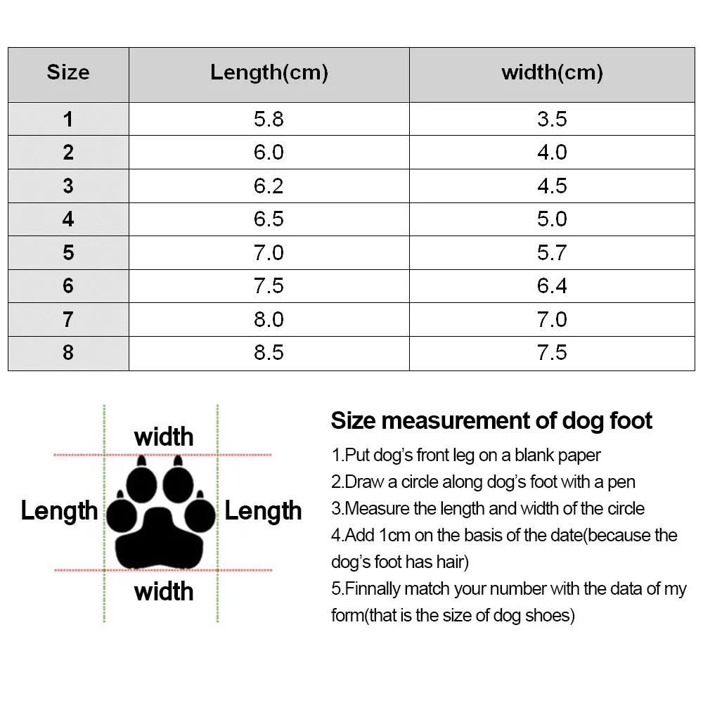 

4pcs Dog Hiking Shoes Fabric PU Leather Shoes Outdoor Sport Shoes Waterproof Protection Shoes For Dogs Warm Anti-Slip Dog Boots