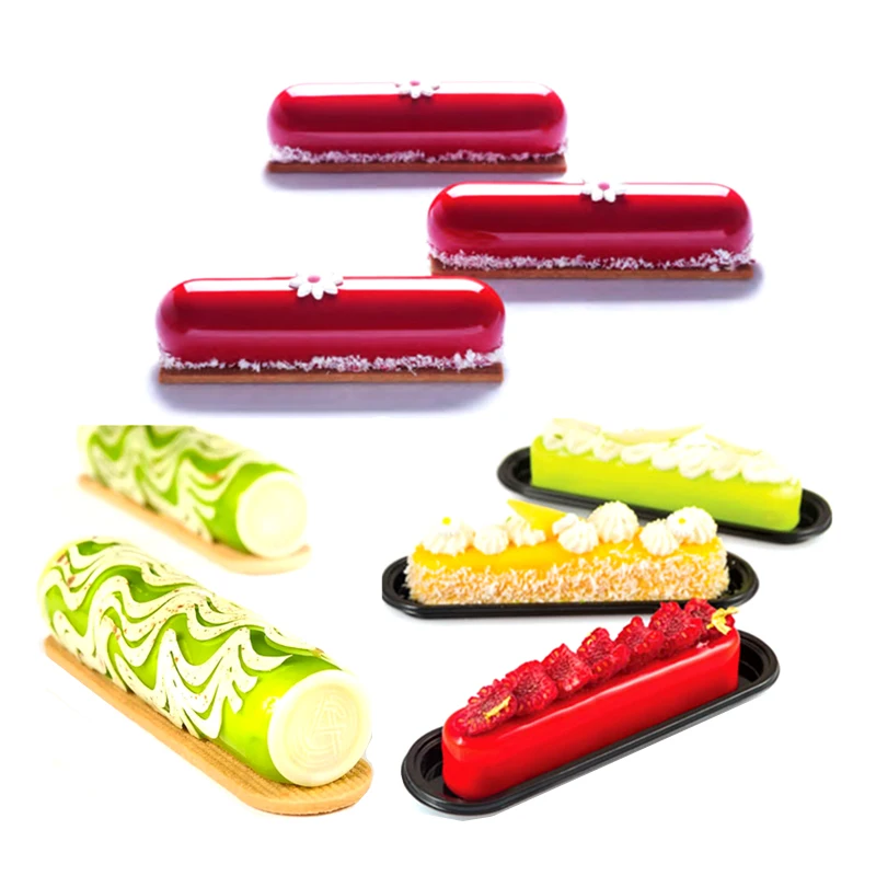 Силиконовые формы для выпечки SHENHONG Eclair силиконовые торта масла пластиковая