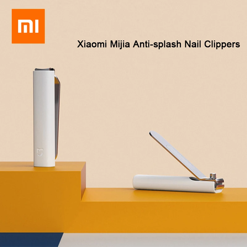 Кусачки для ногтей из нержавеющей стали Xiaomi Mijia с крышкой от брызг | Красота и