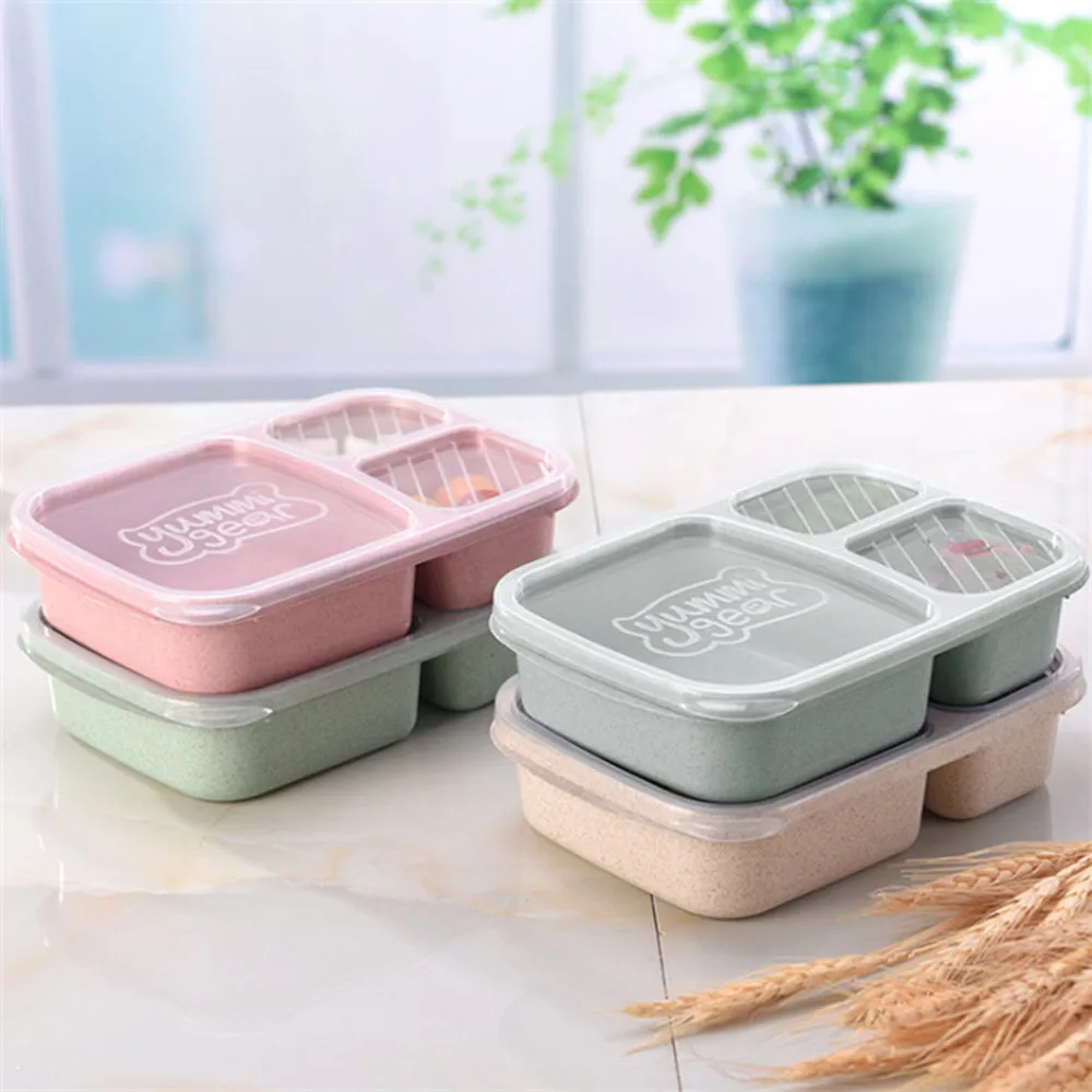 Ланч-бокс Bento для микроволновой печи детей и взрослых Портативный фруктов Fiambrera