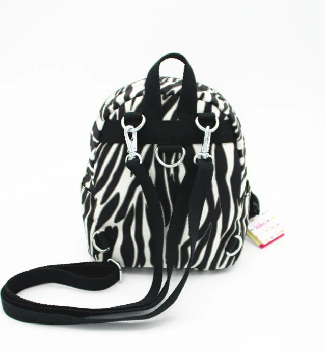 Оригинальная мини-рюкзак для женщин Bolsa KIP Style рюкзак школьный bagpack маленькая сумочка для путешествий с принтом «обезьяна» сумка Mochila mujer - Цвет: zebra