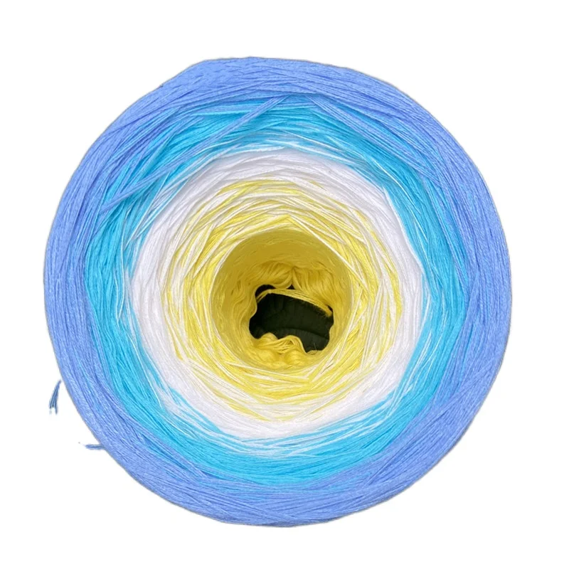 5 детское кружевное хлопковое пирожное нить ручной полые градиентная расцветка