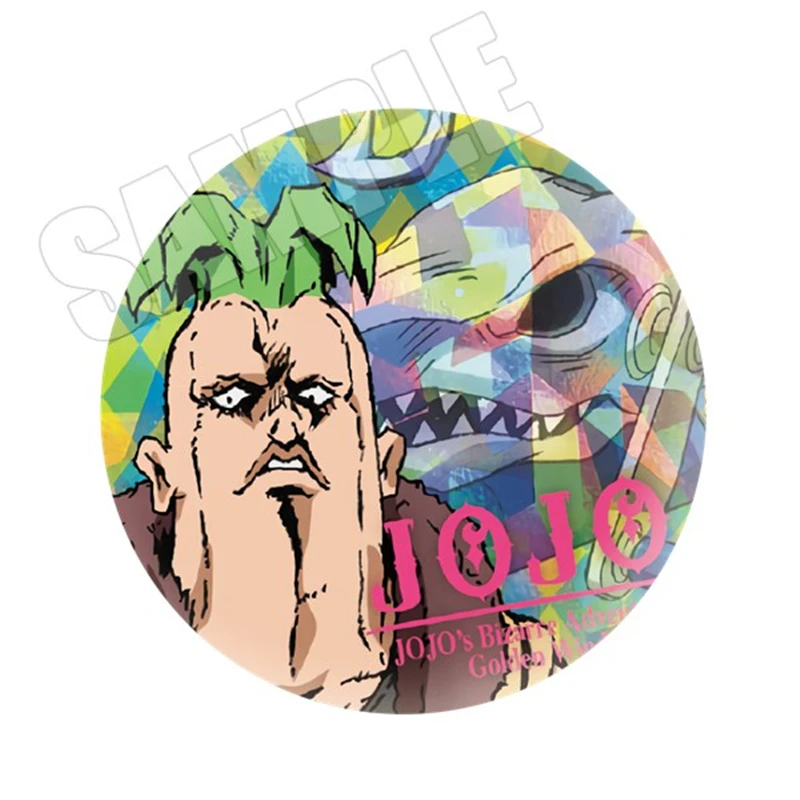 11 шт./лот JoJo'S Необычные Приключения Золотая булавка значок косплей реквизит для