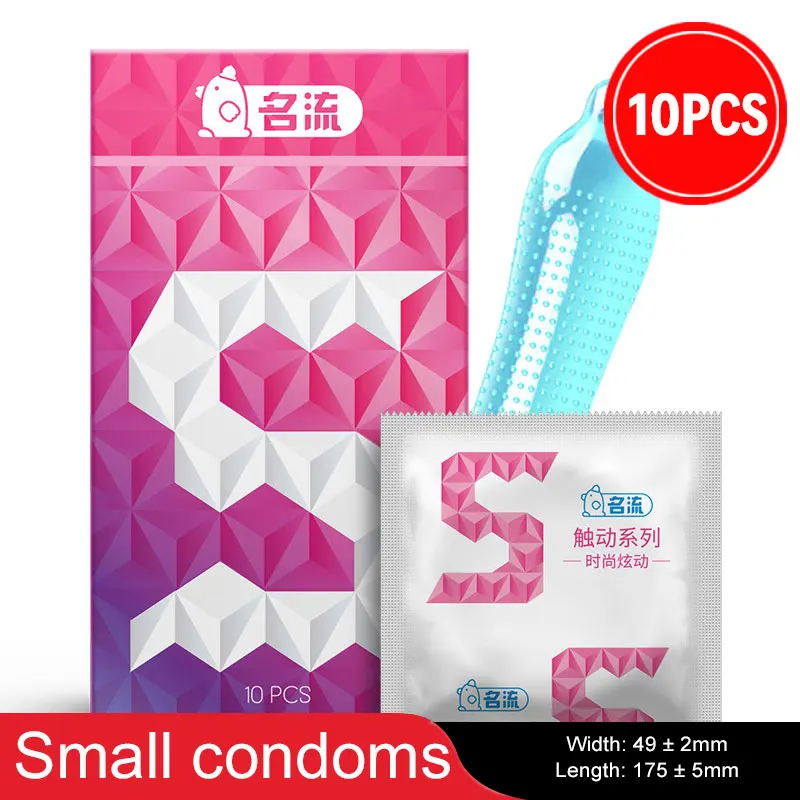 MingLiu 10 шт. презервативы для Для мужчин тонкий УФ фильтр 49 мм с небольшой Размеры