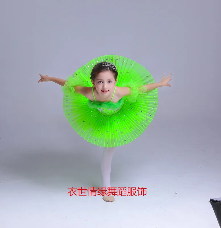 

Children's Day New Children's Costumes Little Swan Dance Skirt Children's Ballet Skirt Skirt Ballet Sling Tutu
