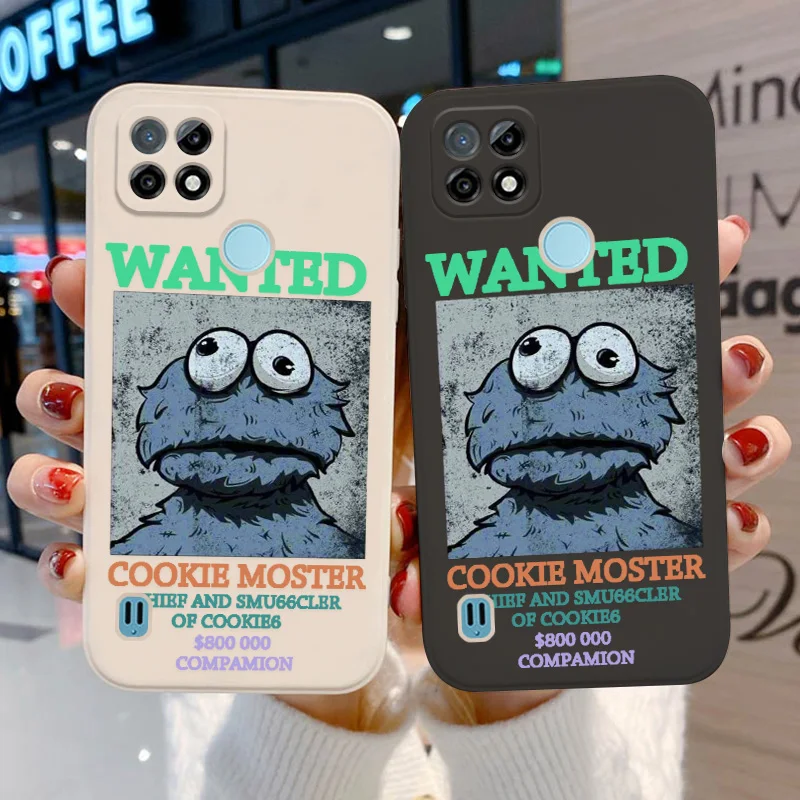 

Silicone Phone Case for Realme C21 Coque for OPPO A5S A9 2020 A5 A11 A11K A12 A15 A32 A33 A3S A53 A54 A74 Lens Protection Cover