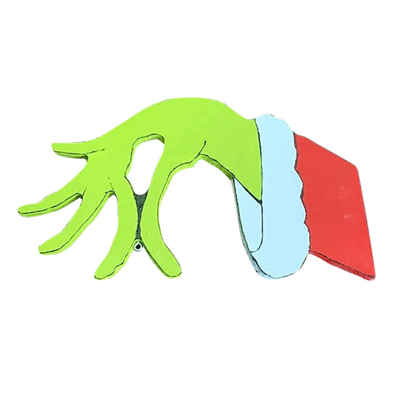 Рождественская вырезанная вручную наклейка вор рождественские украшения для