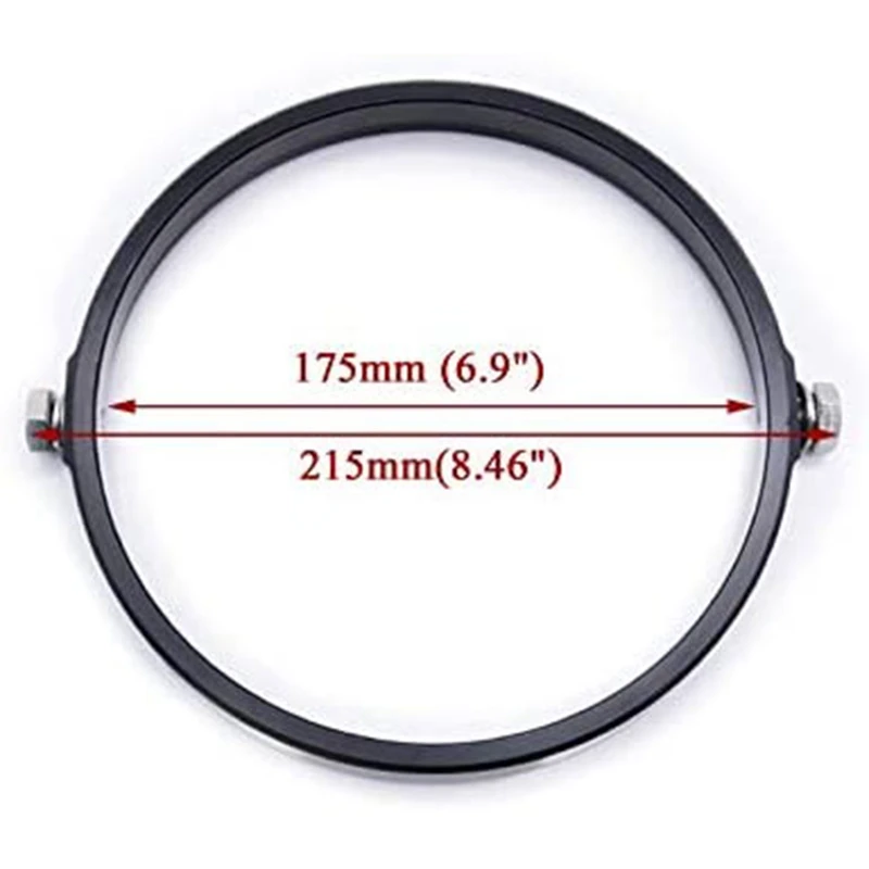 

7Inch Headlight Trim Ring Cover Motorcycle for Street Glide Road King Electra Glide Tri Glide