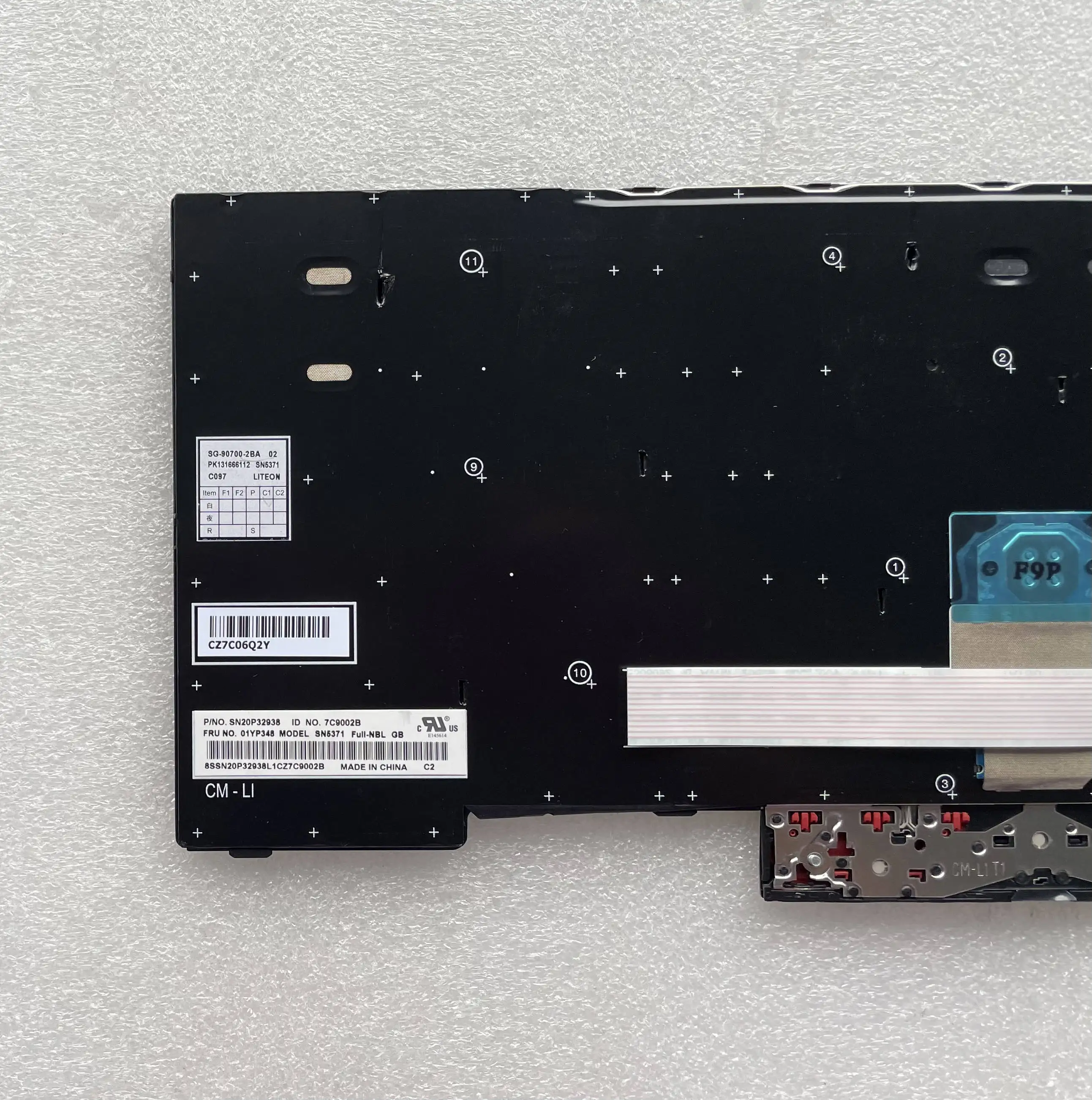 Клавиатура SN20P32938 1PE558 для ноутбука Lenovo Thinkpad E480 E490 R480 R490 L490 с английской раскладкой