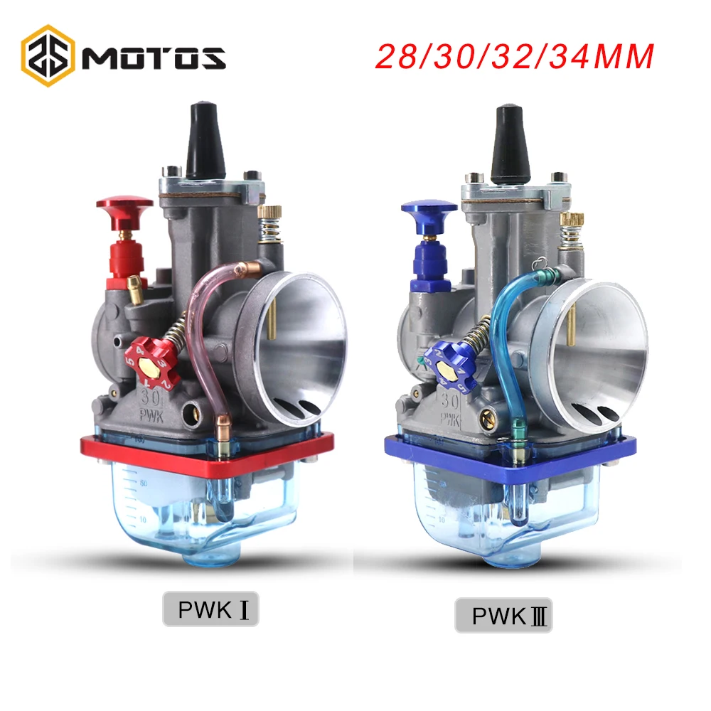 ZS гоночный мотоцикл для Keihin Pwk карбюратор uretor Carburador 28 30 32 34 мм Высокая Скорость