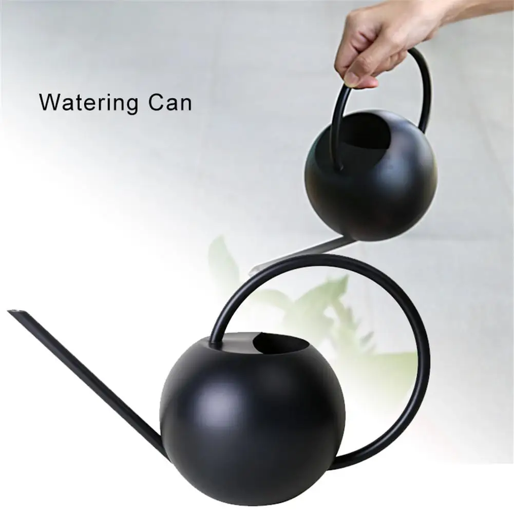 

1000mL Stainless Steel Watering Pot Watering Can Watering Kettle With Long Spout For Potted Flower Plants Watering Garden Tool
