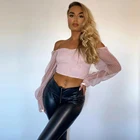 Джеггинсы Женские, с флисовой подкладкой, с высокой талией