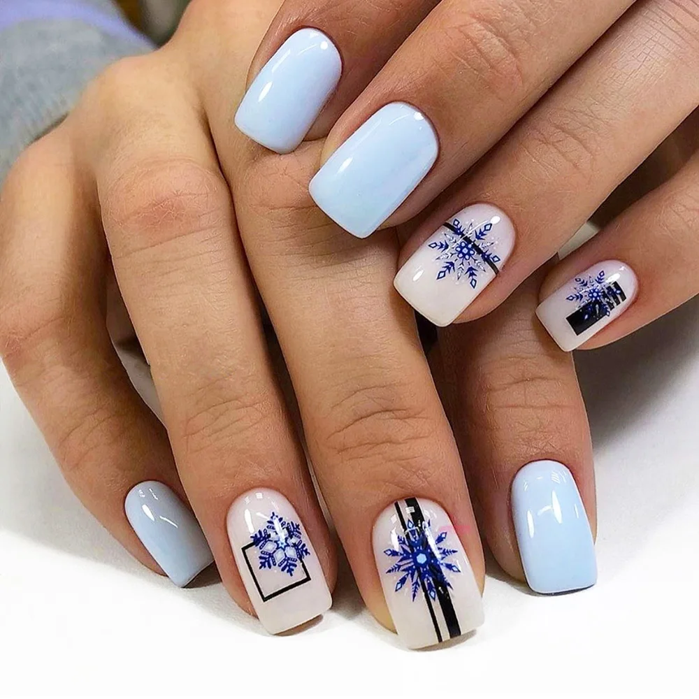 1 шт. 3D акриловые Выгравированные наклейки для ногтей рельефные черные линии