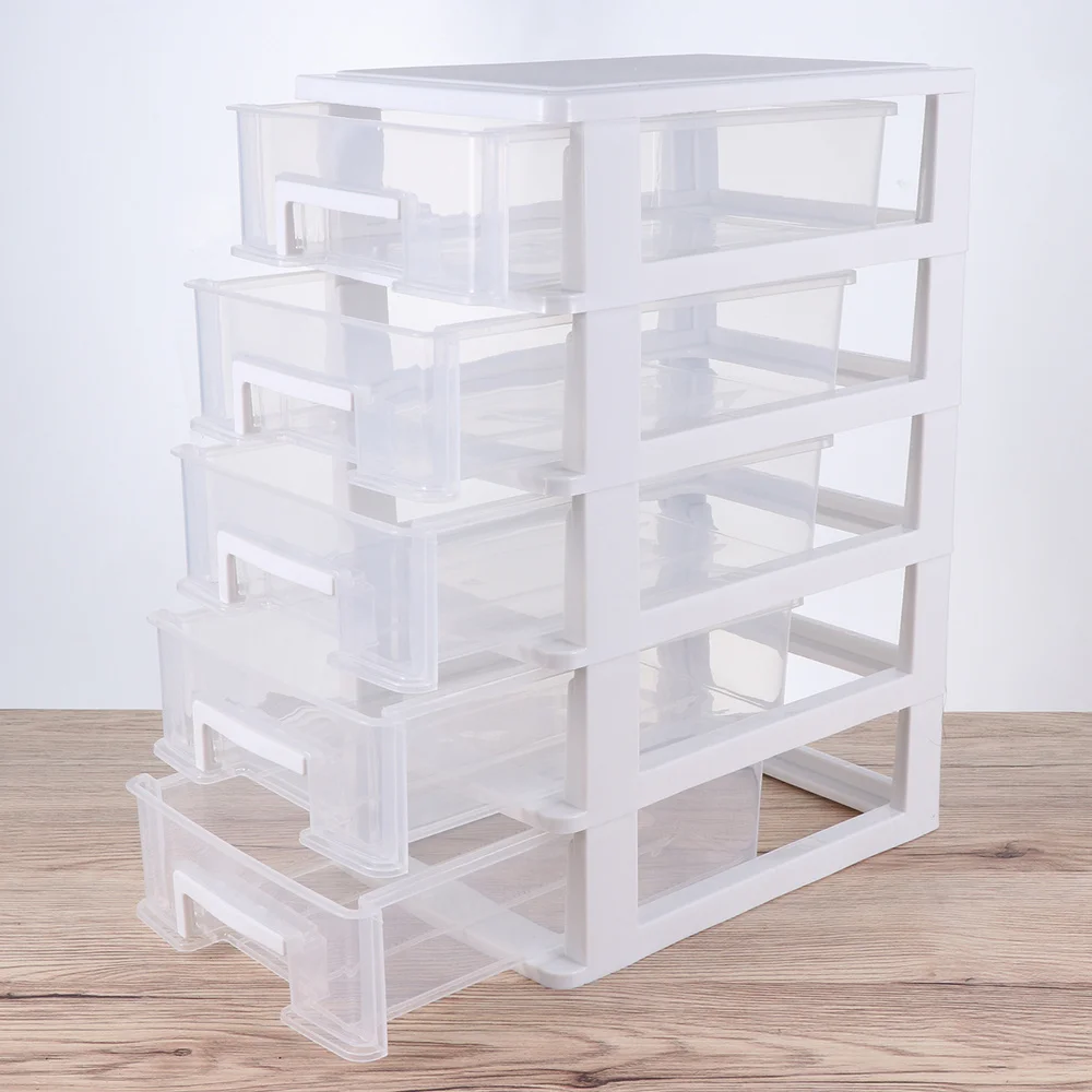 

Multifunctional Five-layer Storage Cabinet Drawer Type Closet Portable Storage Case Organizer Sundries Holder