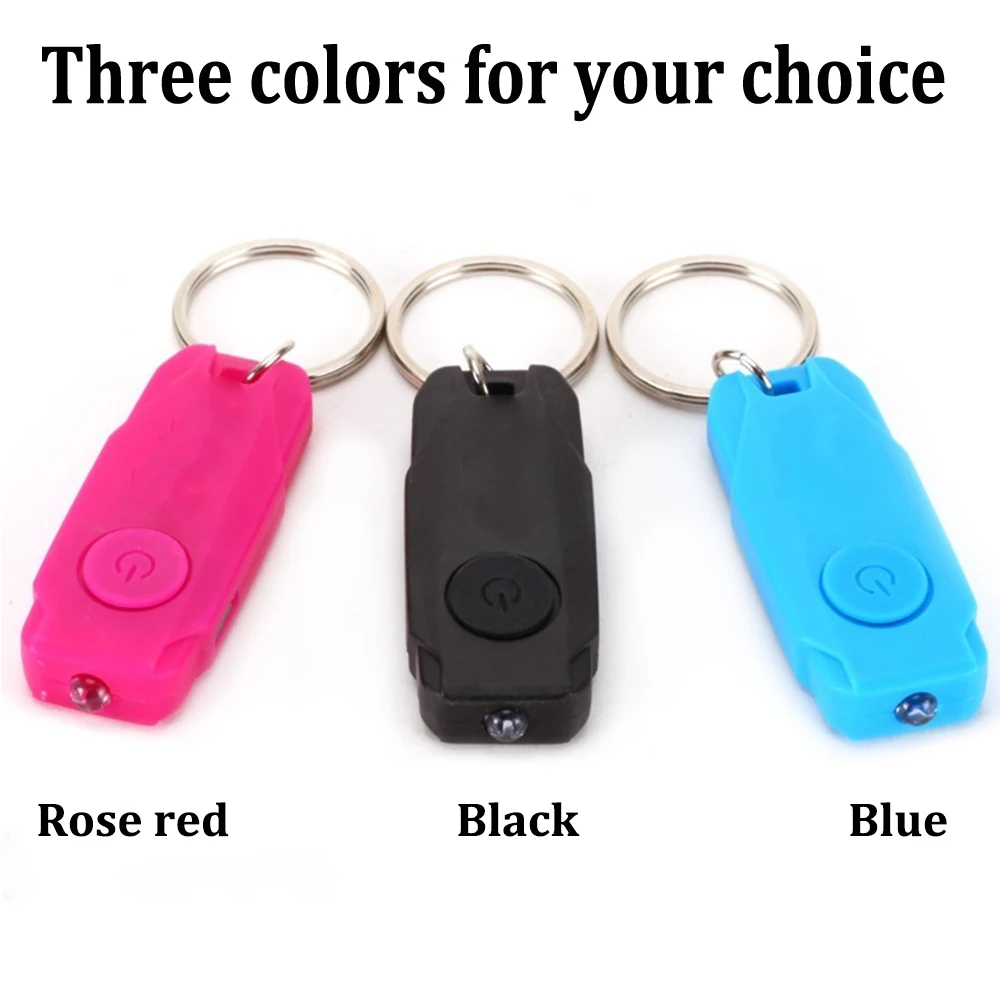 USB Перезаряжаемый фонарь для брелока фсветильник Рик домашних животных Мини