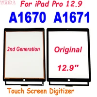 original 12 9 touch screen for ipad pro 12 9 the%c2%a02nd generation a1670 a1671 touch screen digitizer glass panel replacement