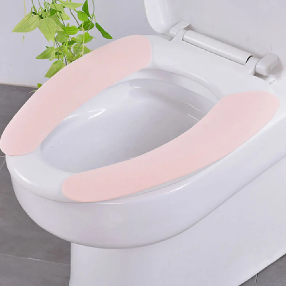 

New Toilet Seat Sticker Toilet Seat Cushion Washable Bathroom Insulation Seat Cover Toilet Seat Toilet Sticky Seat Cushion