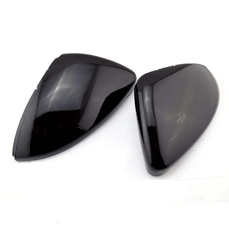 

2PC Side Rear view Mirror Cover Replacement Caps Shell black For VW GOLF 7 MK7 MK7.5 GTI R GTE GTD 2013 - 2018 Touran 2016 2017
