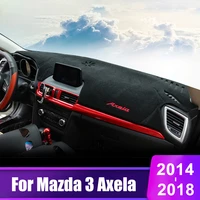 for mazda 3 bm axela 2014 2015 2016 2017 2018 car dashboard cover avoid light pad instrument platform desk carpets accessories