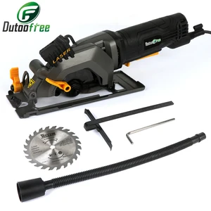 Многофункциональная электрическая пила сделай сам, трубка из ПВХ, фотоэлектрическая мини-циркулярная пила с лазерным электроинструментом