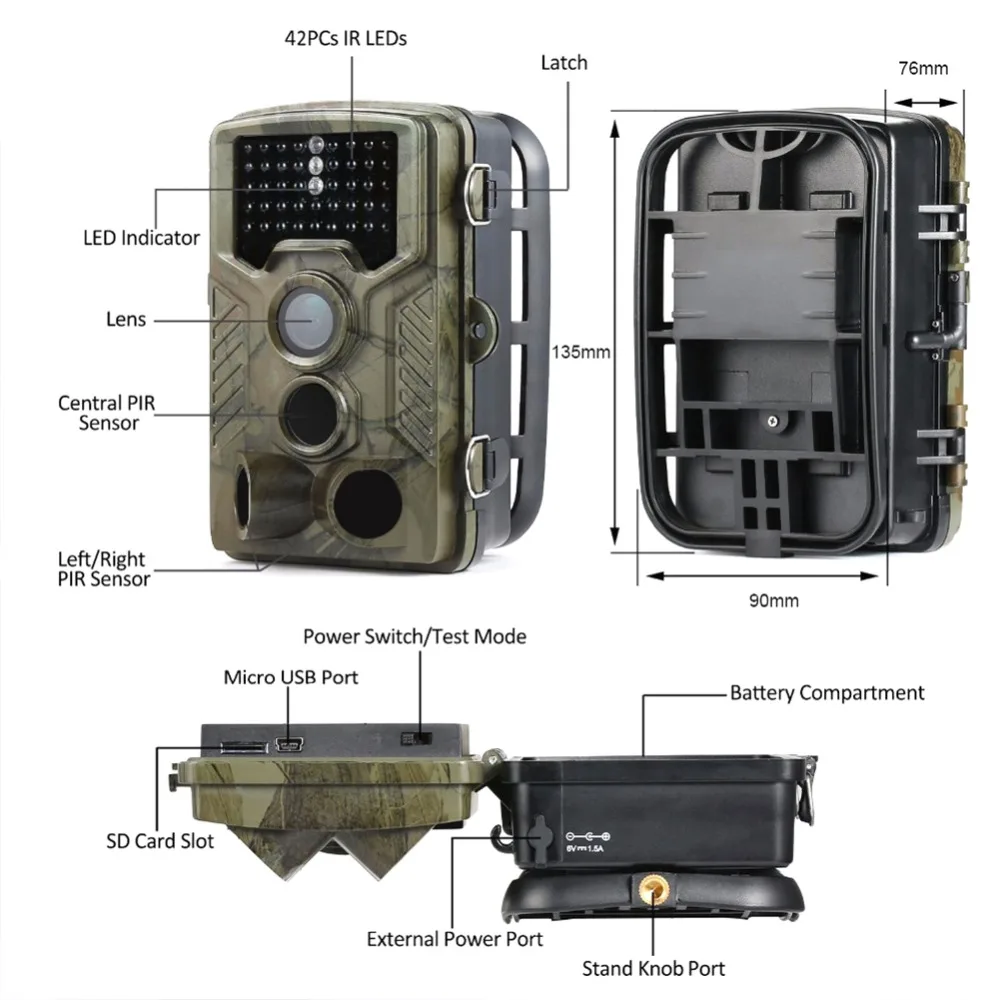 Suntekcam 801a 300a 800a охотничья тропа камера Chasse wildcamera 16MP 1080P фото ловушки фото Капан камера для охоты