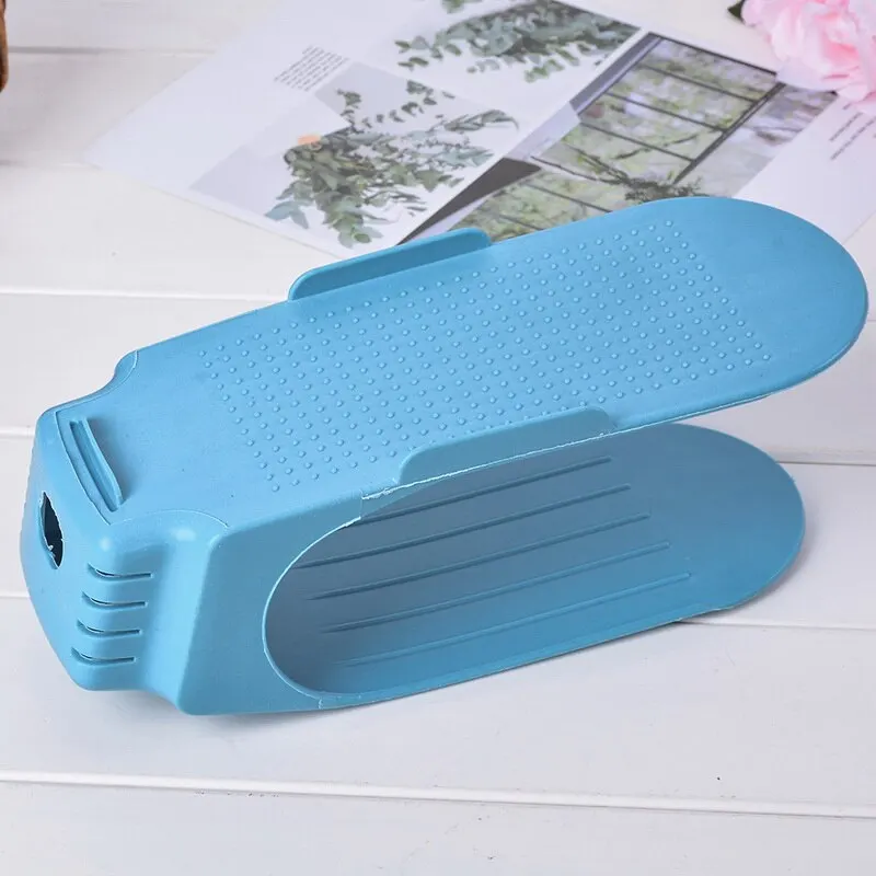 Прочный регулируемый органайзер для обуви стойка хранения экономия места