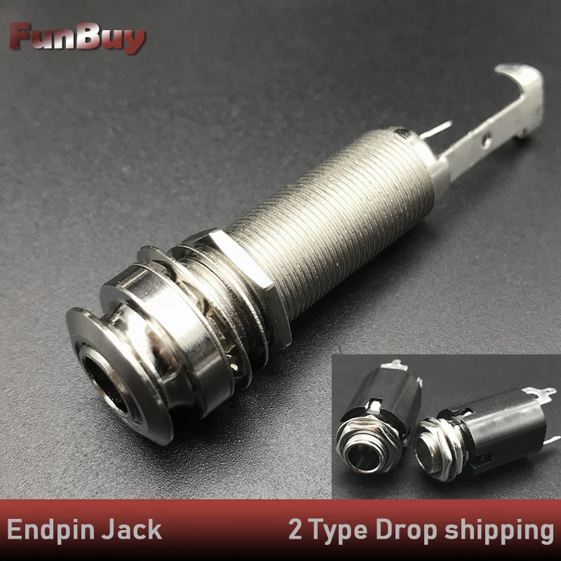 Гитарный концевой разъем 6 35 мм штекерные розетки резьбовой цилиндер гитарный