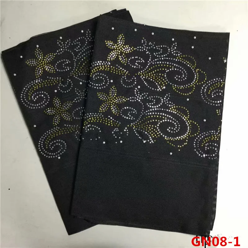 Новый стильный нигерийский головной платок геле в африканском стиле|Ткань| |