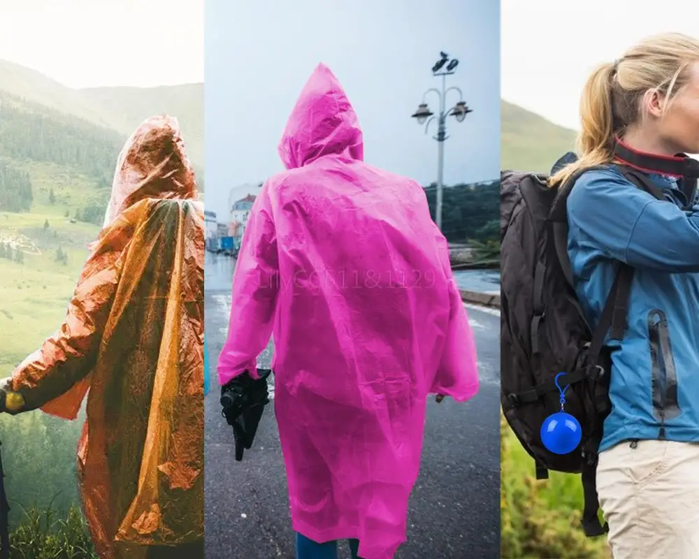 Плащи одноразовые для взрослых 2 шт. |