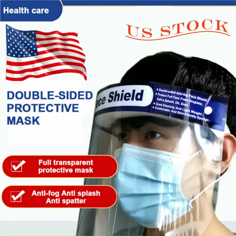 Новое поступление защита для лица мужчин и женщин пластиковая от капель пыли