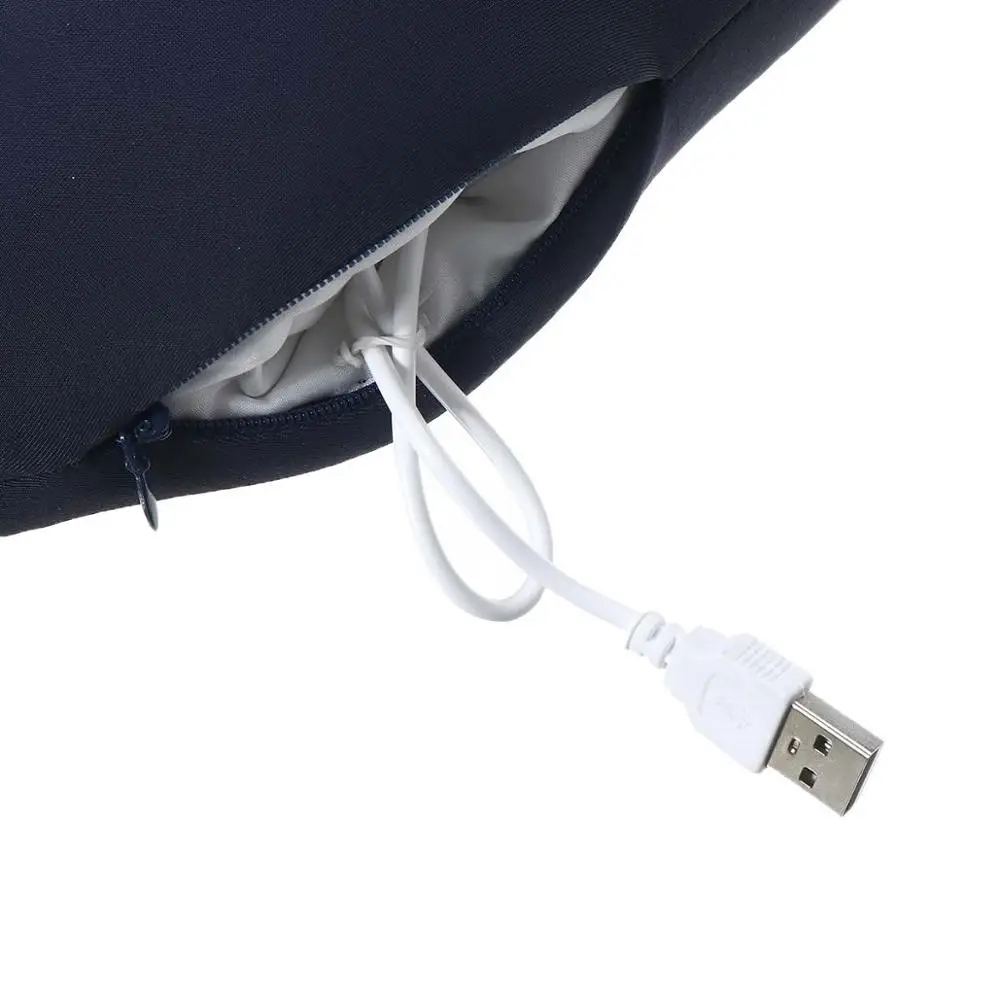 Электрическая u образная дорожная подушка с 6 режимами массажер для шеи