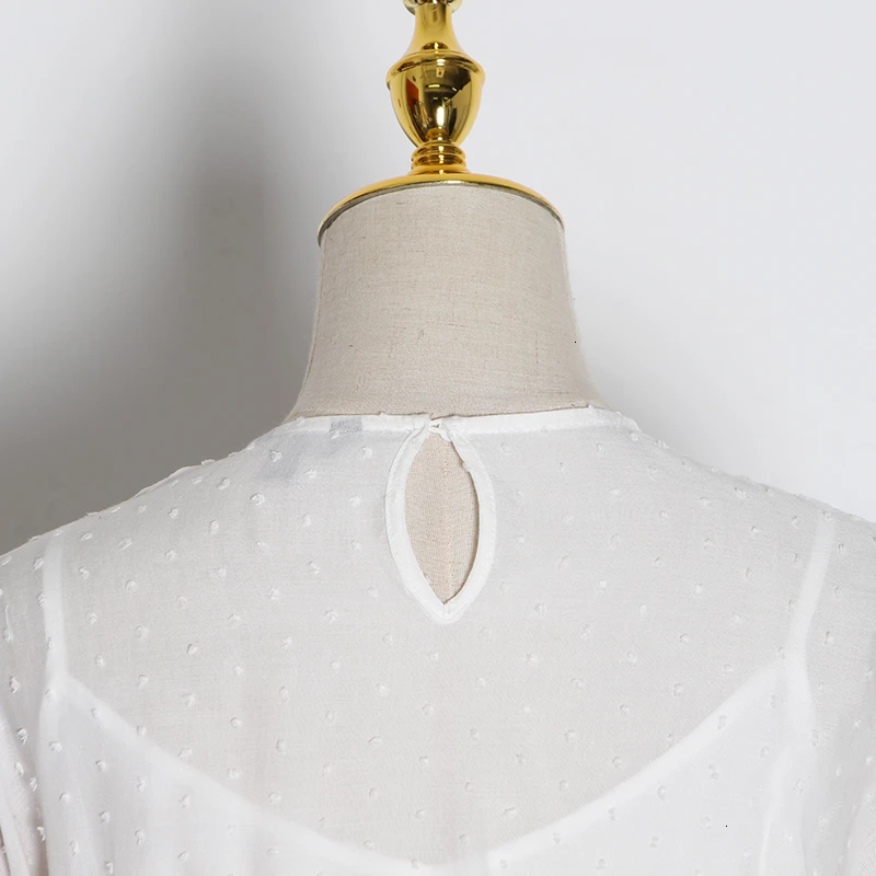 TWOTWINSTYLE винтажные платья с вышивкой женское платье круглым вырезом и