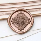 Крестовое уплотнение, волшебное уплотнение, вечерние восковые уплотнения комплект печатей, свадебные приглашения уплотнения, подарочная упаковка уплотнение, таинственный штамп