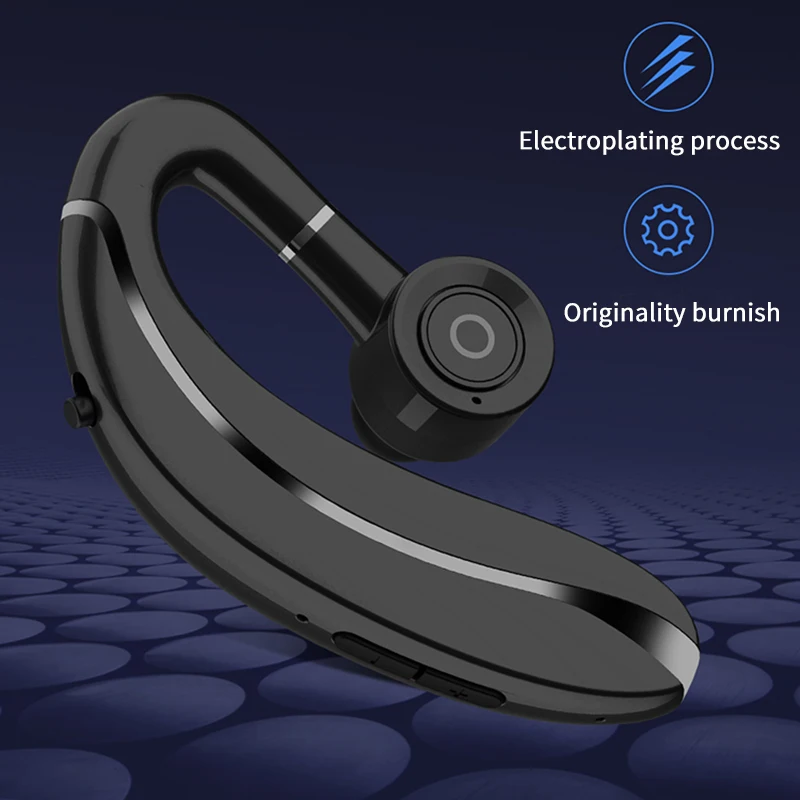 Q10 Беспроводной наушники вкладыши Ушные крючки Bluetooth 5 0 300MAh Одноместный Хэндс фри