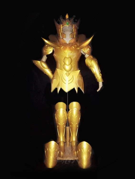 По индивидуальному заказу святая Сейя мистическая одежда Aries Косплей Шион костюм