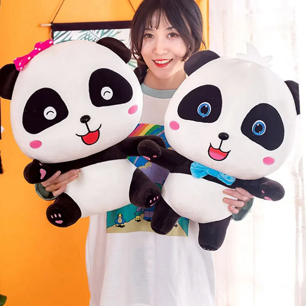 23-50cm Babybus Cartoon for Kids Plush Toys Baby Panda Soft Stuffed Doll Gift | Игрушки и хобби