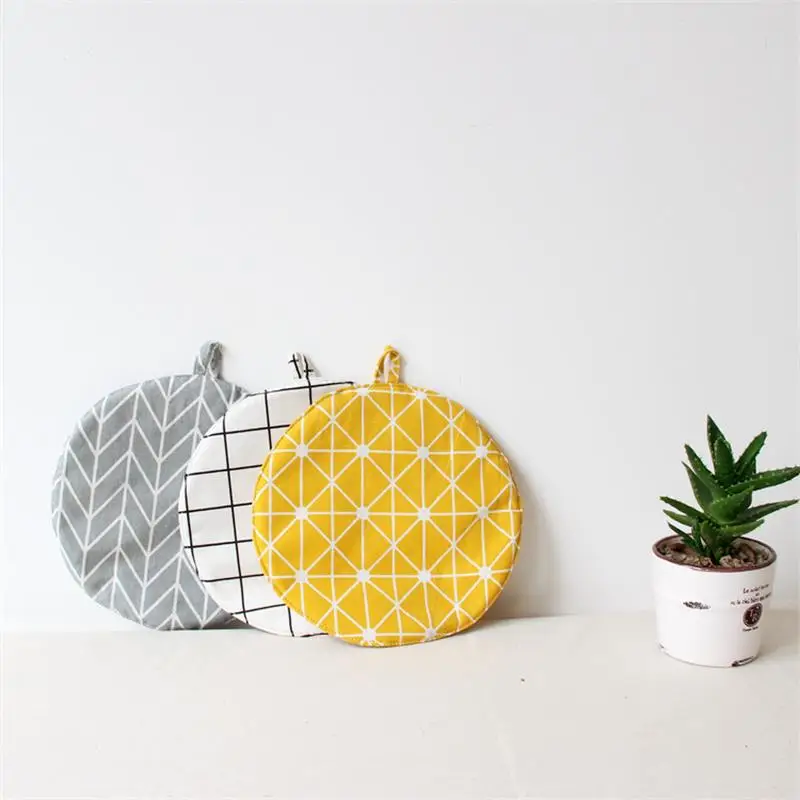 Коврик для горшка из хлопка термостойкая скатерть нескользящая кухонная утварь