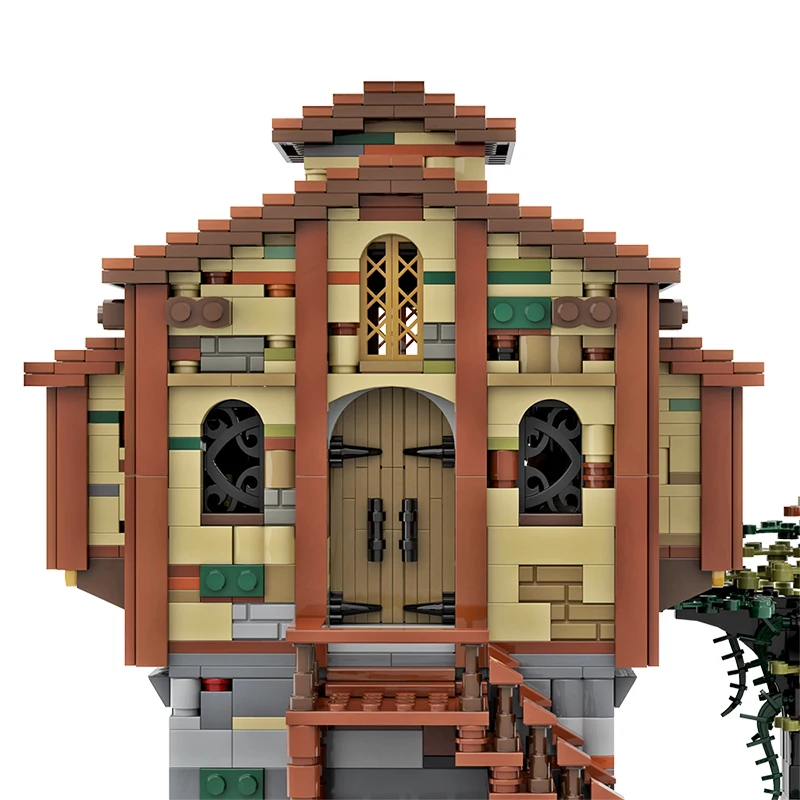 

Street View Swamp Hideout By Zmarkella Modular House Building Blocks Forest Hut Bricks Ideal Toys for Children Gifts