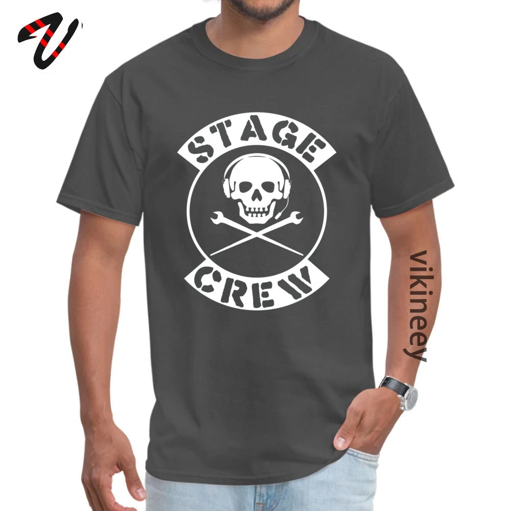 Футболка мужская с круглым вырезом топ из чистого хлопка принтом Люцифера