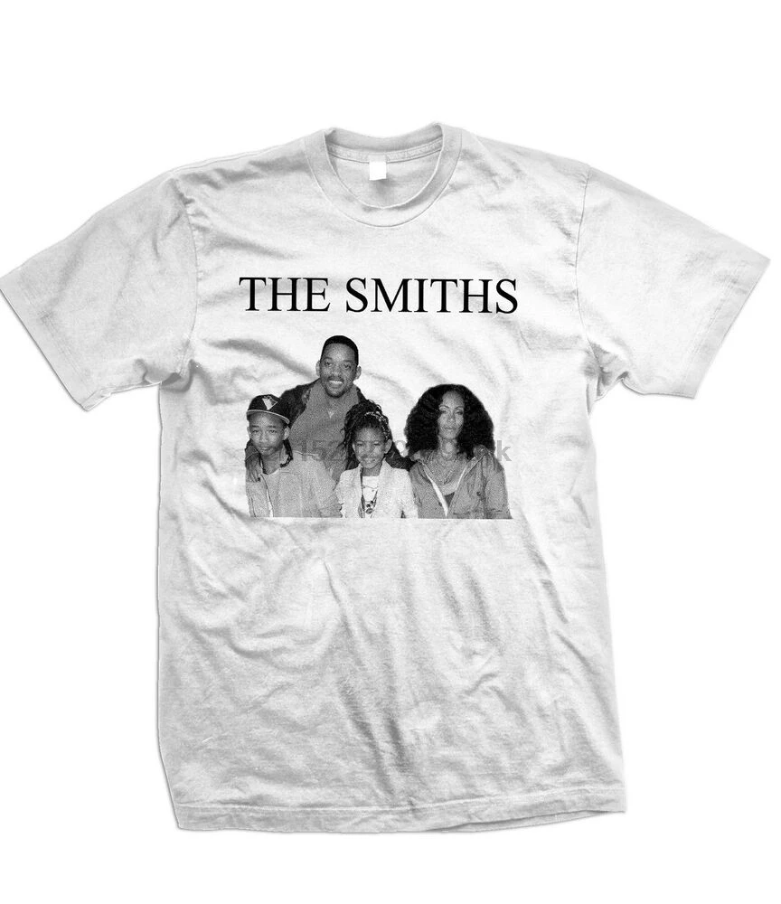 Футболка с надписью The Smiths How To Mad A Hipster NWT Morrissey Will Smith Family | Мужская одежда