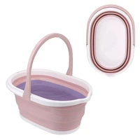 folding laundry tub car wash bucket pp save space for tourism outdoor fishing promotion camping portable foldable bucket