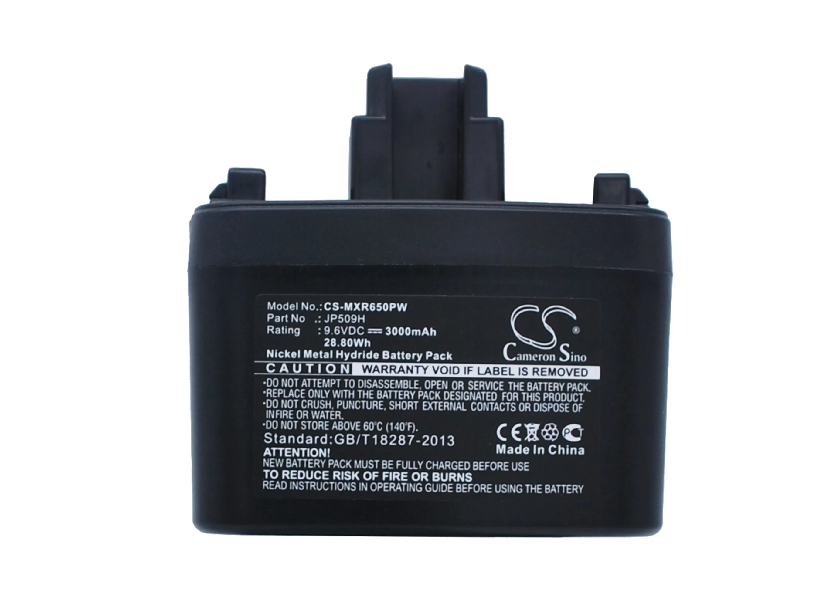 

CameronSino for MAX REBAR RB650 RB650A RB655 JP509H battery