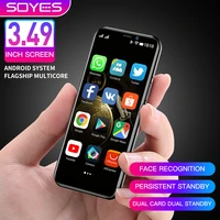 mini smartphone soyes s10 h 3gb 64gb android 9 0 4g lte student cellphone face recognition google business backup small phones