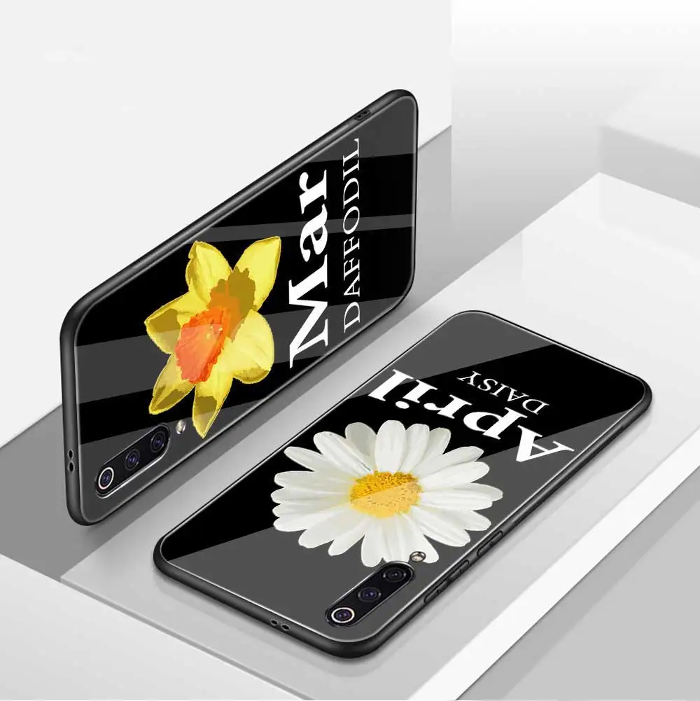 

Flowers Season Case For Xiaomi Redmi Note 8 9 7 6 Pro 8T Mi Note 10 9 T 8 Pro SE A3 A2 Lite 6X F1 Poco X3 Tempered Glass Fundas