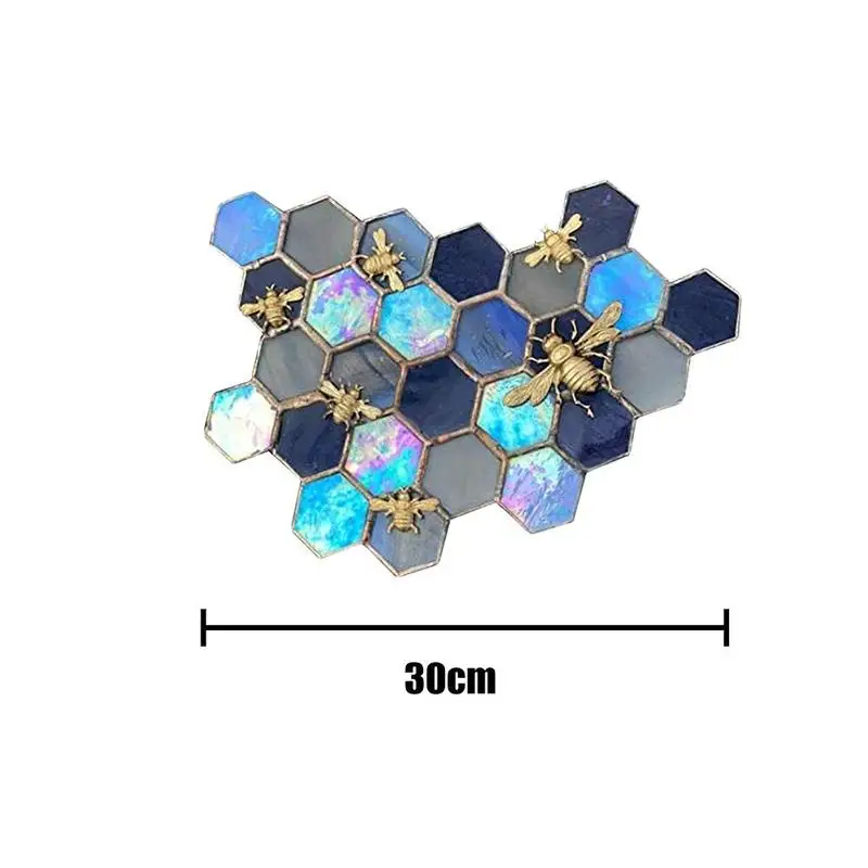 

Queen Bee Protect Honey Suncatcher Bee Suncatchers For Windows Home Wall Art Decor Ornaments Hanging Decoration