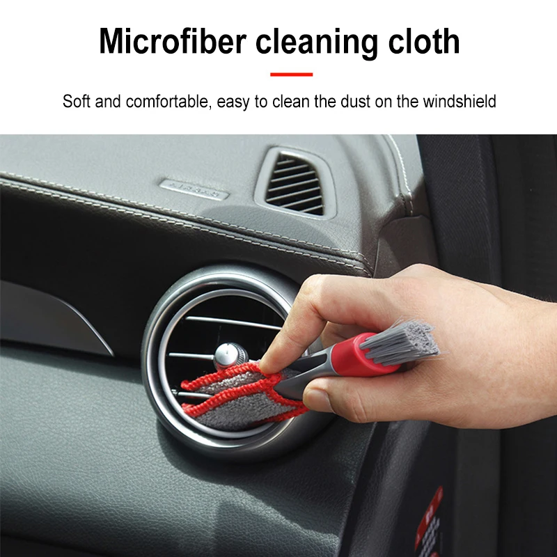 Auto Car Accessories Cleaning Detailing Brushes car-styling Keyboard Dust Collector Computer Clean Tools Window Blinds Cleaner | Автомобили