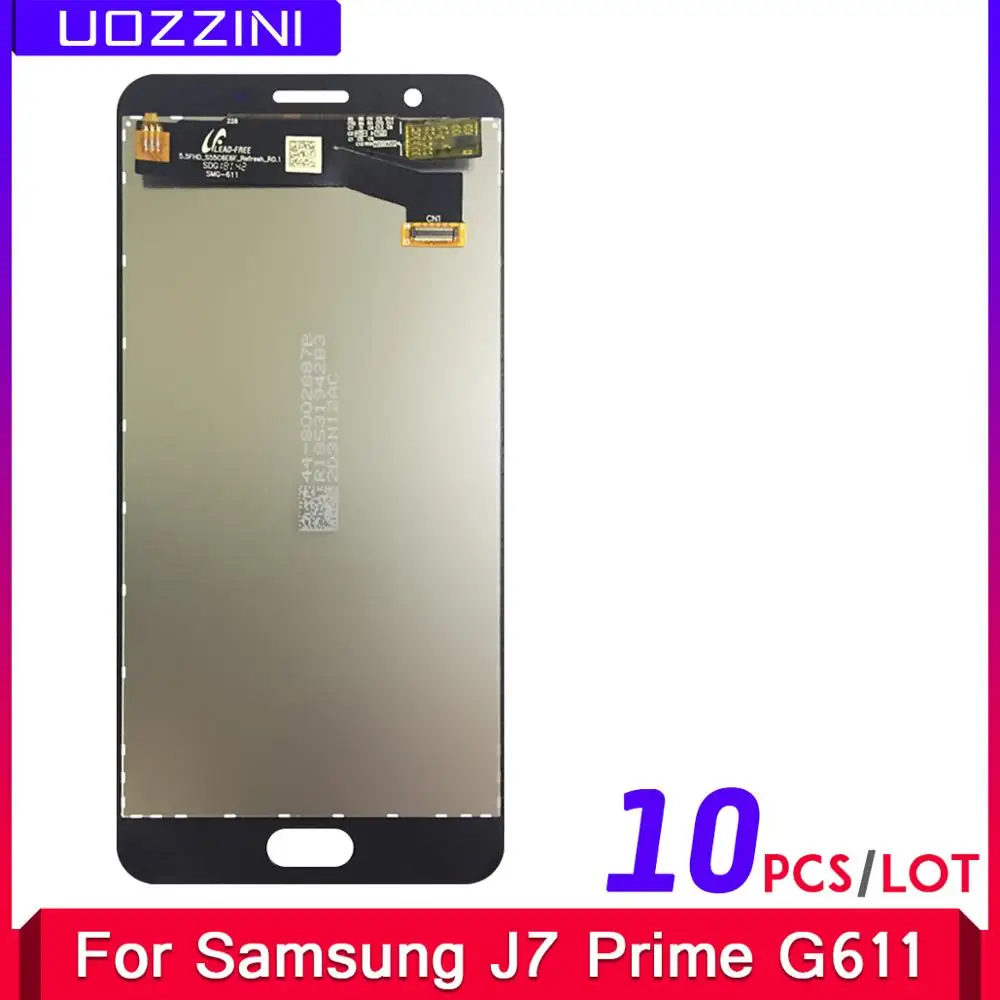 10 шт./лот ЖК-дисплей для Samsung Galaxy J7 Prime 2 2018 G611 G611F сенсорный экран дигитайзер сборка