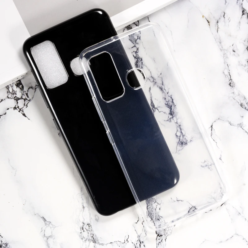 hot 9 case matte soft silicone tpu back cover for infinix hot 9 pro phone case free global shipping