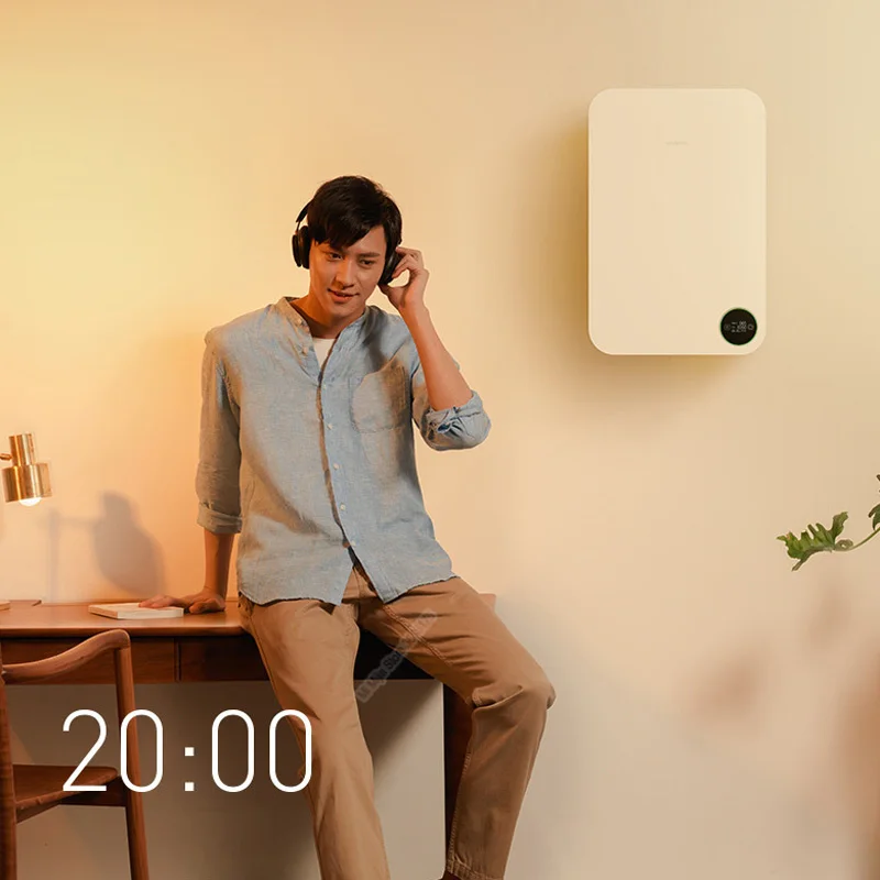 Xiaomi Mijia Smartmi Air Purifier Wall Mounted Household Silent Fresh Air Purifier Intelligent Control Oxygen Supply Cleaner Air