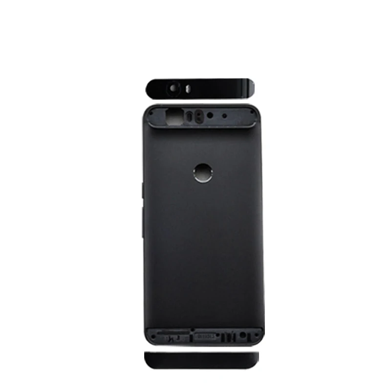 Задняя крышка батарейного отсека для Huawei Google Nexus 6P + верхняя стеклянная Камера Flash